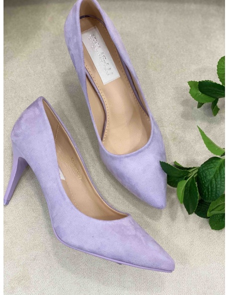 Zapato Salon Paleta Purpura