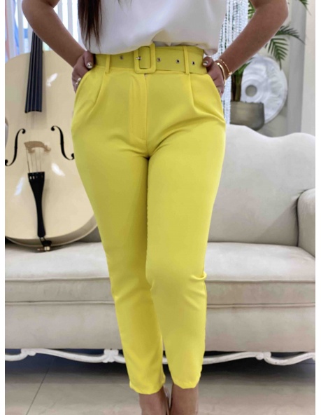 Pantalon Albatera amarillo