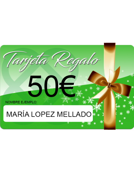 Tarjeta Regalo 50€