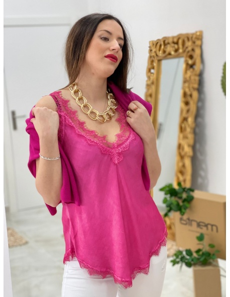 Lencera Chocolate Fucsia