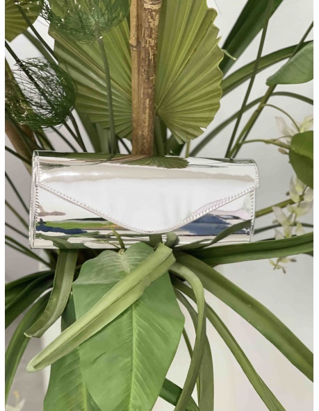 Cartera Agata plata