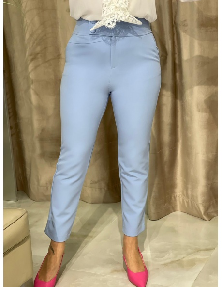 Pantalon Calders celeste