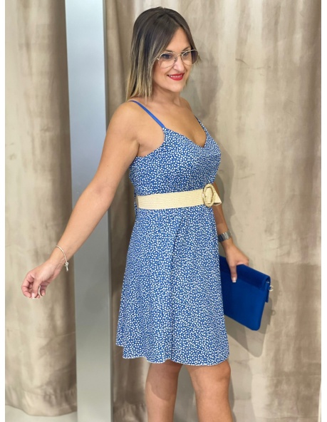 Vestido Indico Azul