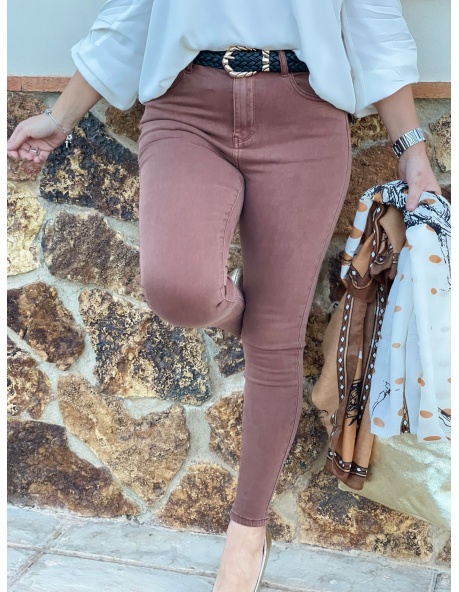 Pantalon Francis Marron