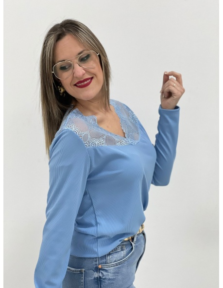 Camiseta Carbon Celeste 2