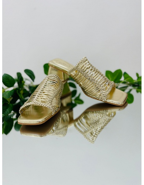 Mules Teresa gold