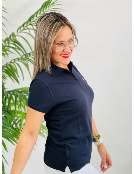 Polo basic azul