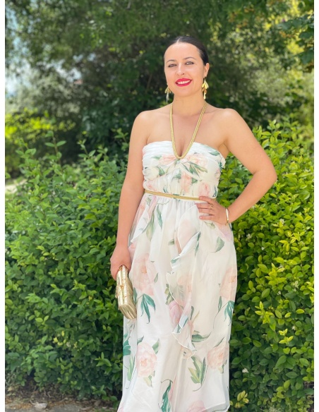 Vestido Peonias