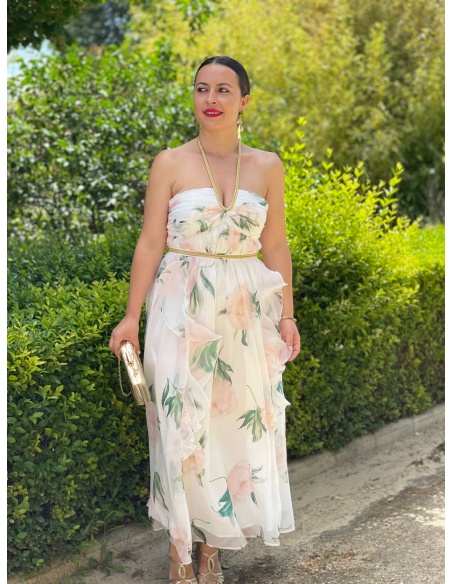 Vestido Peonias