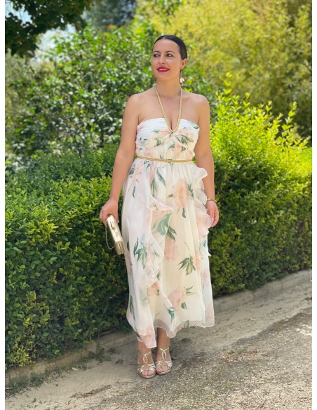 Vestido Peonias
