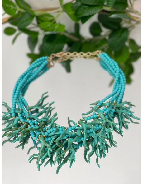 Collar Ursula Turquesa