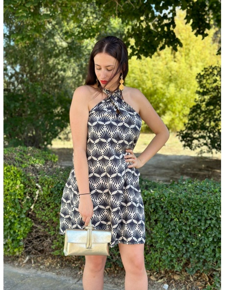 Vestido Papagayo negro 2