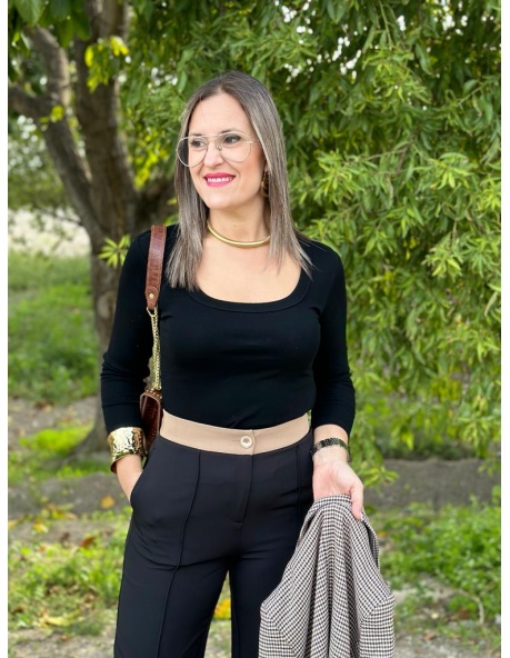 Camiseta Maya Negra