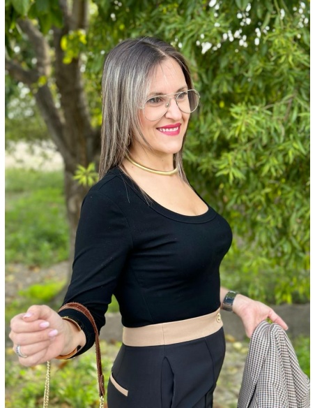 Camiseta Maya Negra