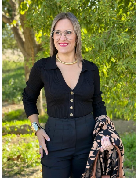 Jersey Carmen Negro