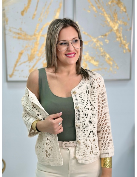 Chaqueta Croché Vícar