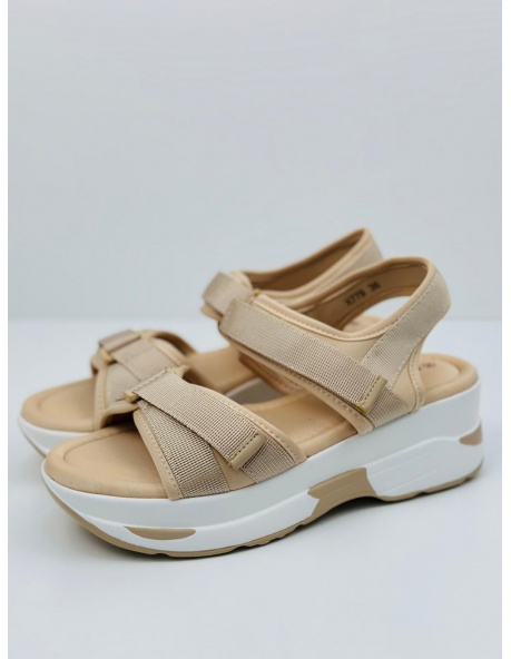 Sandalia Sport Beige 2