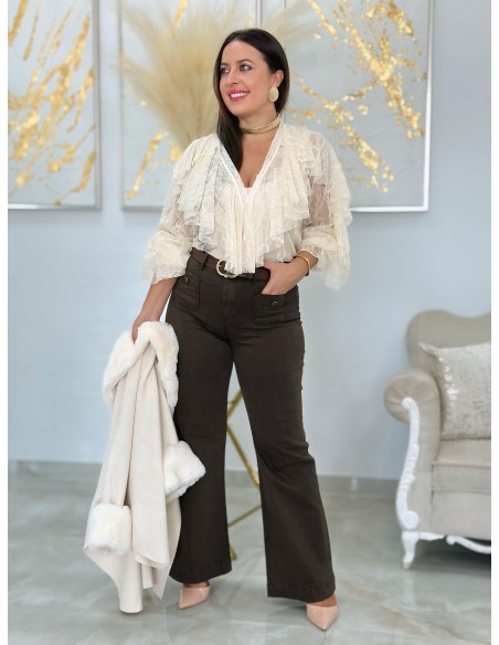 Camisa Caramelo