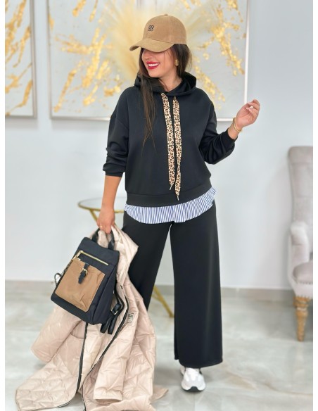 Conjunto Croacia Negro