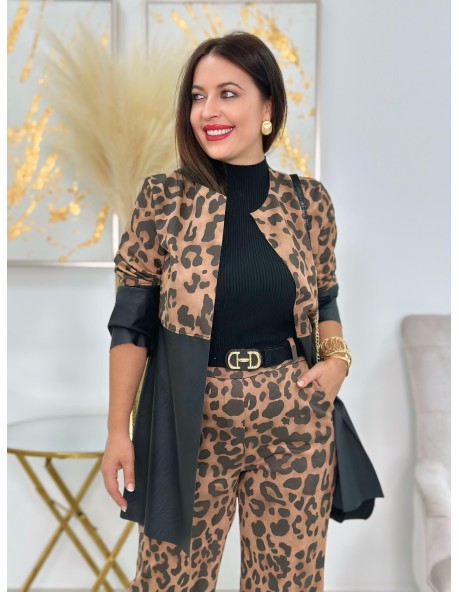 Chaqueta Leopardo