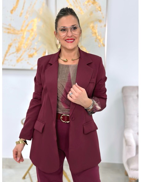 Blazer Castaña 2