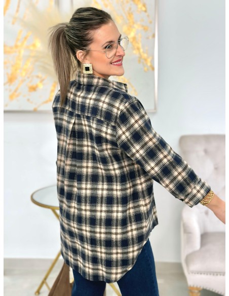 Camisa Optimista cuadro