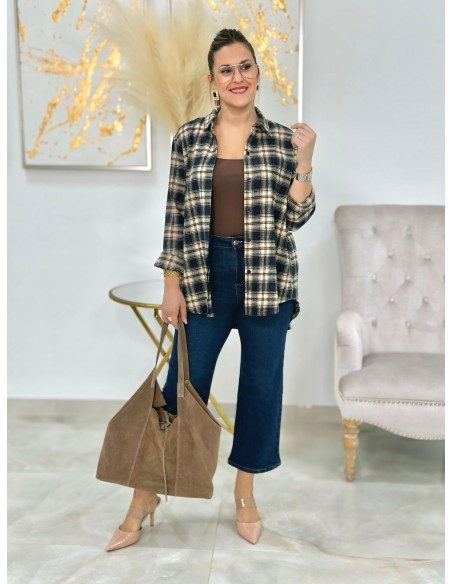 Camisa Optimista cuadro
