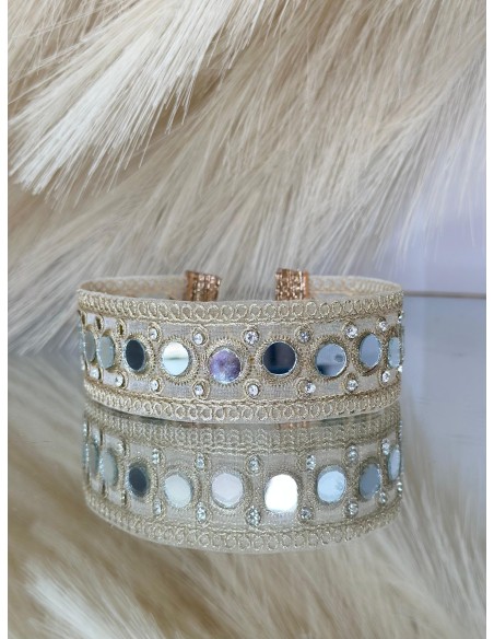 Collar Cristal Circulo