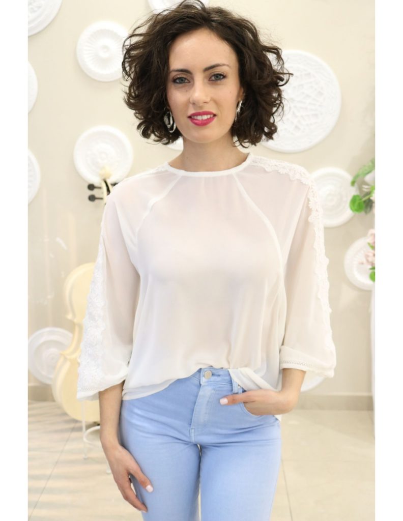 Blusa Jerusalén blanca