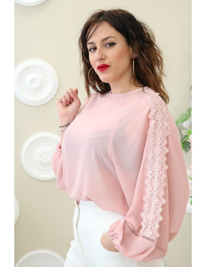 Blusa Jerusalén rosada